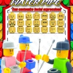 Wholesale Silicone Dab Rig Lego Funny 160 mm — main product photo, 160 mm