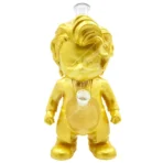 Wholesale Silicone Water Pipe Golden Joker 11.81 Inches — color variant 1, 11.81 inches