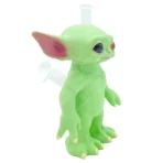 Wholesale Silicone Water Pipe Yoda SL25576 — color variant 4, 8.66 inches