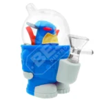 Wholesale Silicone Water Pipe 3D Artwork SL25573 — color variant 3, 80 mm