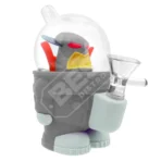 Wholesale Silicone Water Pipe 3D Artwork SL25573 — color variant 4, 80 mm