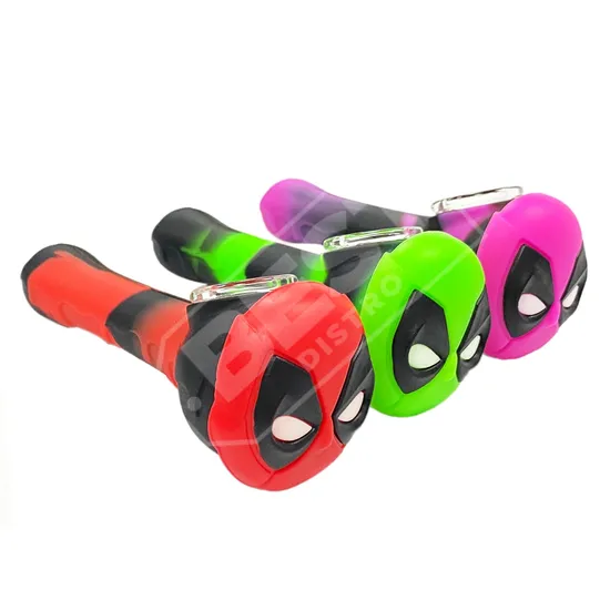 Wholesale Silicone Water Pipe 3D Artwork SL25590 — color variant 1, 92 mm