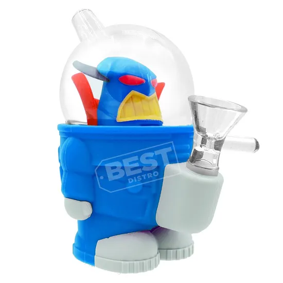 Wholesale Silicone Water Pipe Zach King 80 mm — color variant 1, 80 mm