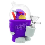 Wholesale Silicone Water Pipe Zach King 80 mm — color variant 2, 80 mm