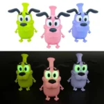 Wholesale Silicone Water Pipe Courage Dog