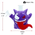 Wholesale Silicone Water Pipe Gengar