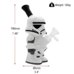 Wholesale Silicone Water Pipe Star Wars