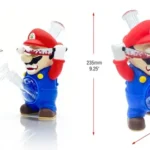 Wholesale Silicone Water Pipe Mario