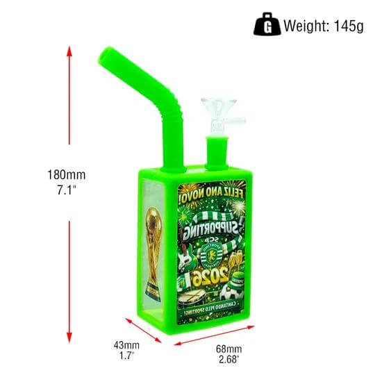 Wholesale football silicone water pipe smoking pipe