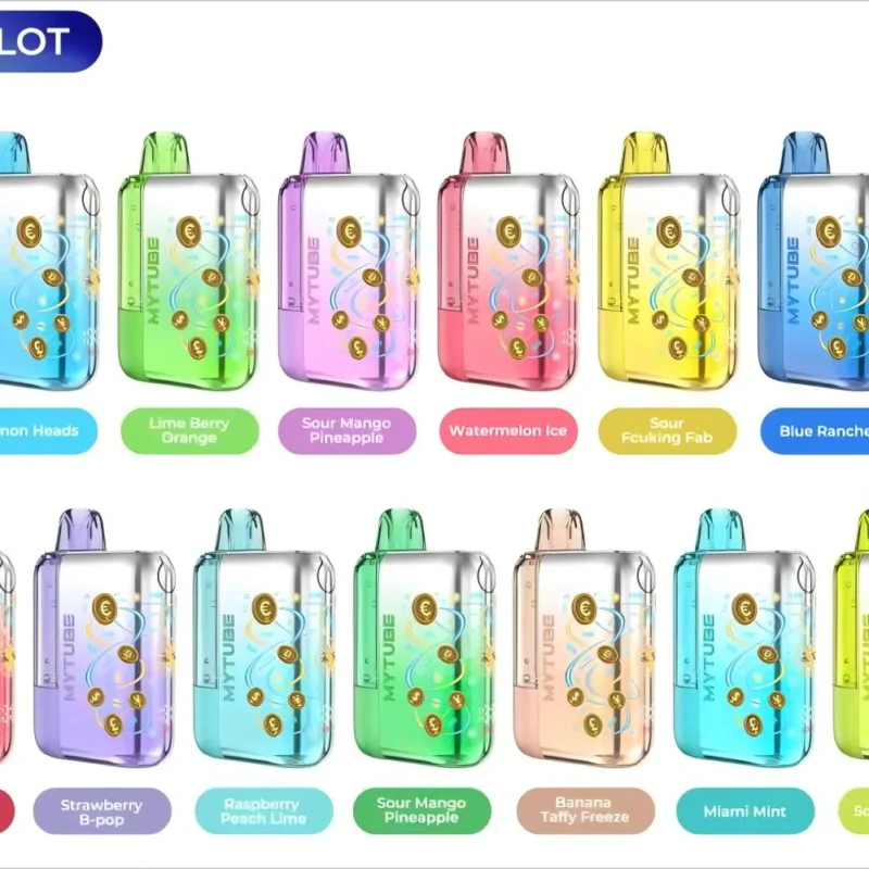 Wholesale MYTUBE disposable vape 60000 puffs gold coin screen