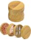 Wholesale Custom 52mm Waisted Wooden Herb Grinder