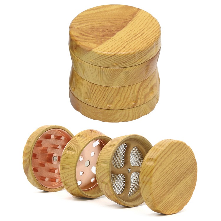 Wholesale Custom 52mm Waisted Wooden Herb Grinder Wholesale Custom 52mm Waisted Wooden Herb Grinder