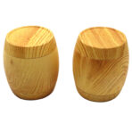 Wholesale 55mm Barrel Wooden Zinc-Tooth Herb Grinder photo 6