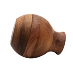 Wholesale Custom 60mm 3-Layer Round Wooden Jar Grinder photo 2