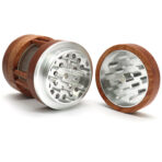 Wholesale Custom 60mm Rosewood 4-Layer Window Wooden Grinder photo 4
