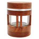 Wholesale Custom 60mm Rosewood 4-Layer Window Wooden Grinder photo 6