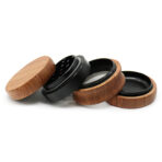 Wholesale Custom 67mm Waisted Wooden Herb Grinder photo 4