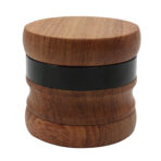 Wholesale Custom 67mm Waisted Wooden Herb Grinder photo 6