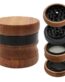 Wholesale Custom 67mm Waisted Wooden Herb Grinder