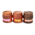 Wholesale Custom 70mm 4-Layer Wooden Herb Grinder photo 6