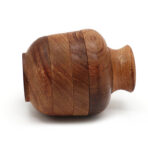 Custom Logo Walnut Wood Jar Herb Grinder Wholesale photo 2