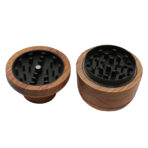 Custom Logo Walnut Wood Jar Herb Grinder Wholesale photo 5