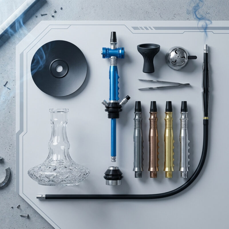 Custom high-end luxury hookahs
