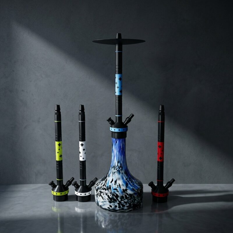 Custom high-end luxury bar hookahs