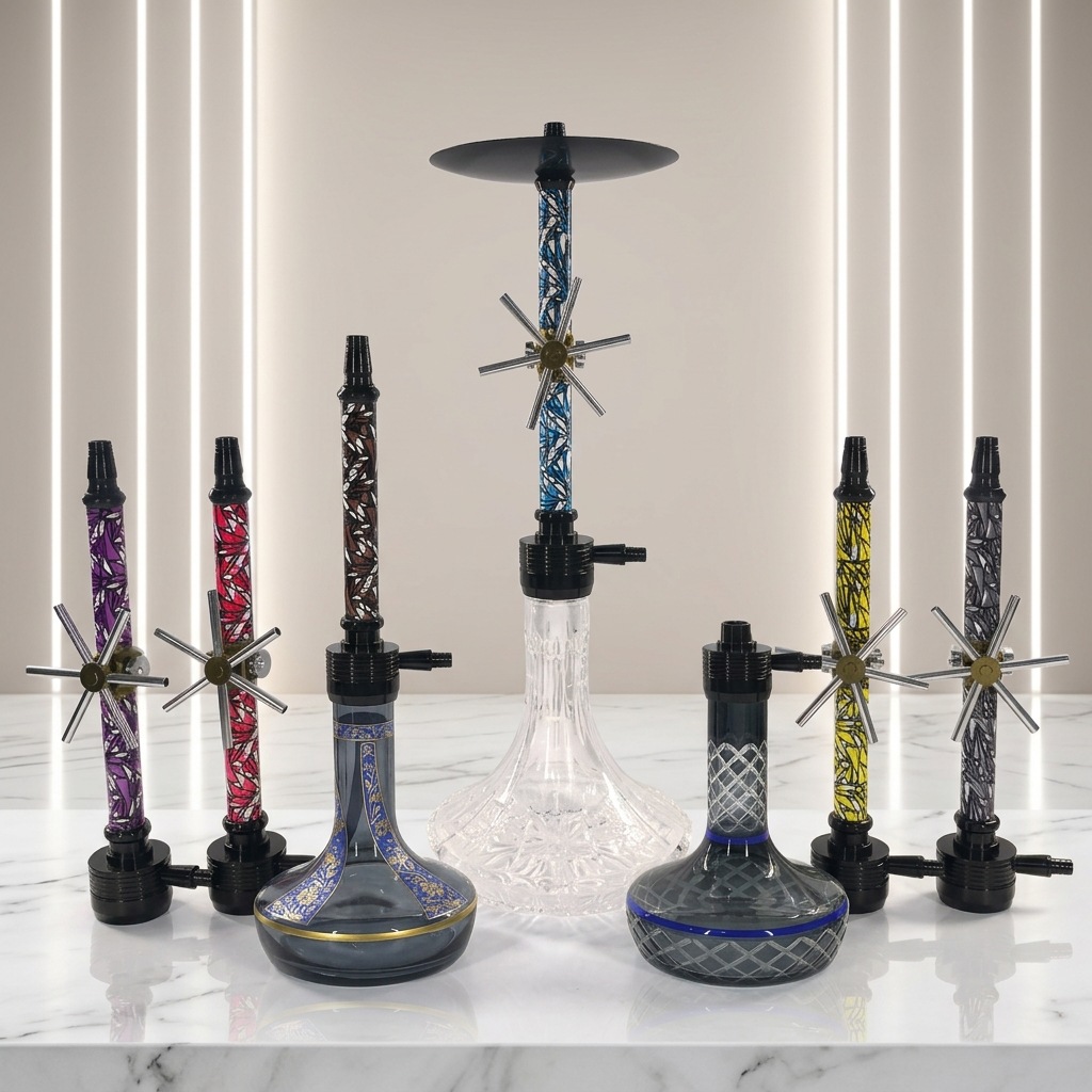 Wholesale high-end large luxury hookahs Wholesale high-end large luxury hookahs