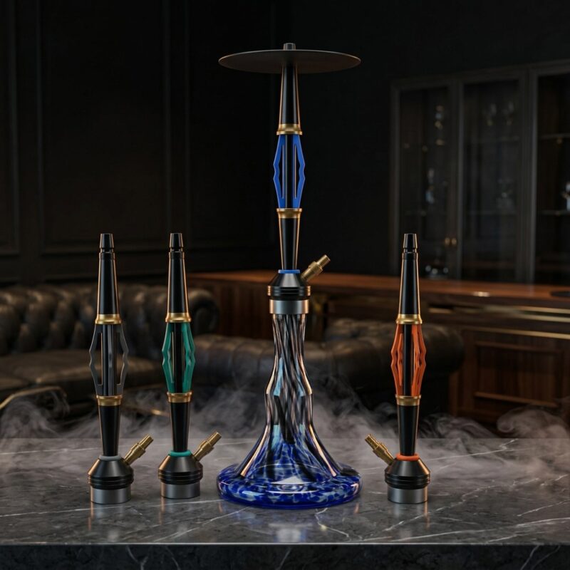 Wholesale high-end glass luxury hookahs