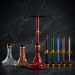 Wholesale dual hose high-end luxury hookahs