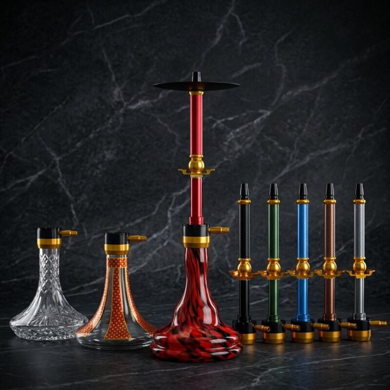 Wholesale dual hose high-end luxury hookahs