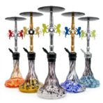 Wholesale vintage aluminum luxury hookahs